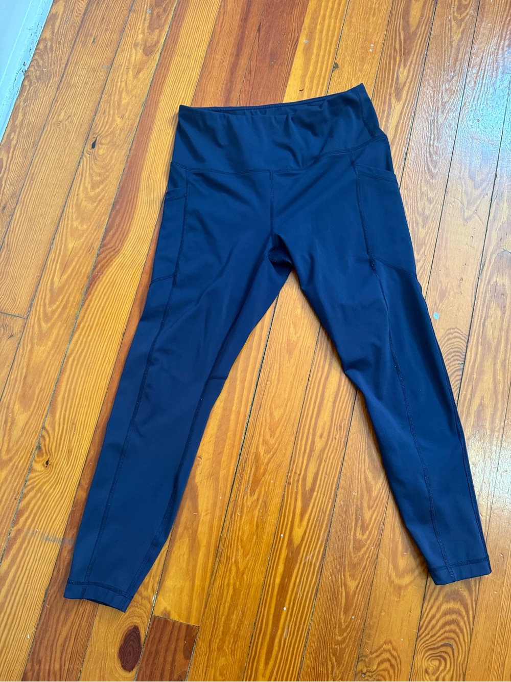 Reflex 90 Degree High-Waist Leggings - Navy Blue